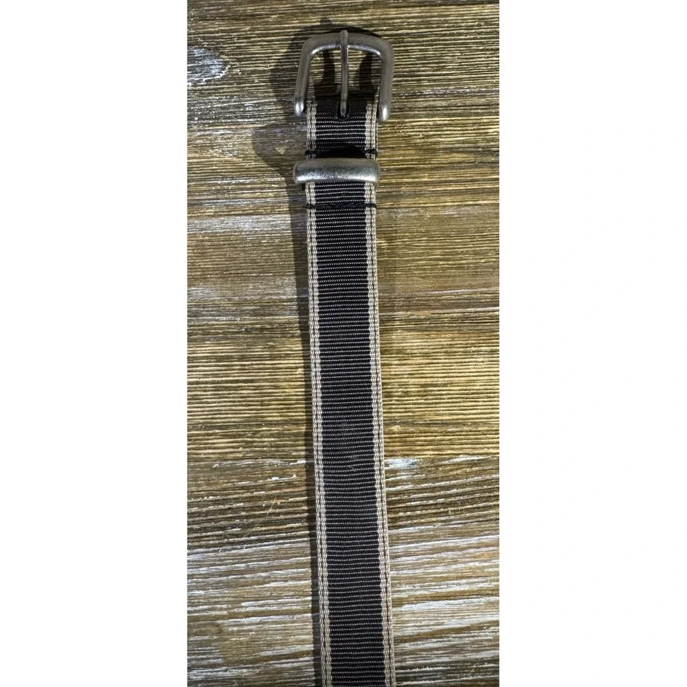 Vintage Crookies Belt Gray Tan Men's Size‎ 32